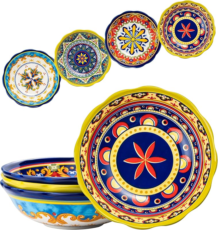 UNICASA Porcelain Colorful Dishwasher Microwave